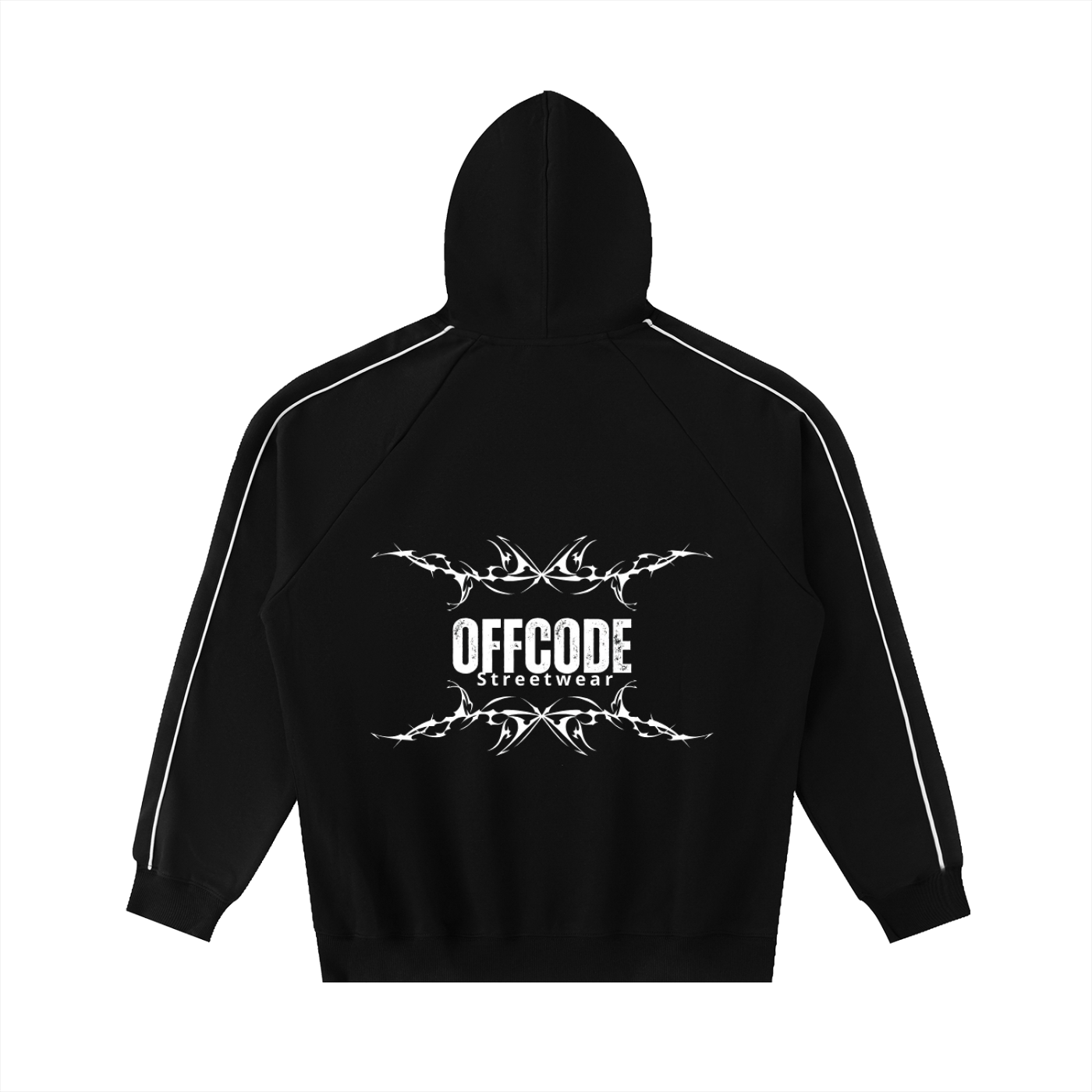 Offcode Piping Raglan Hoodie