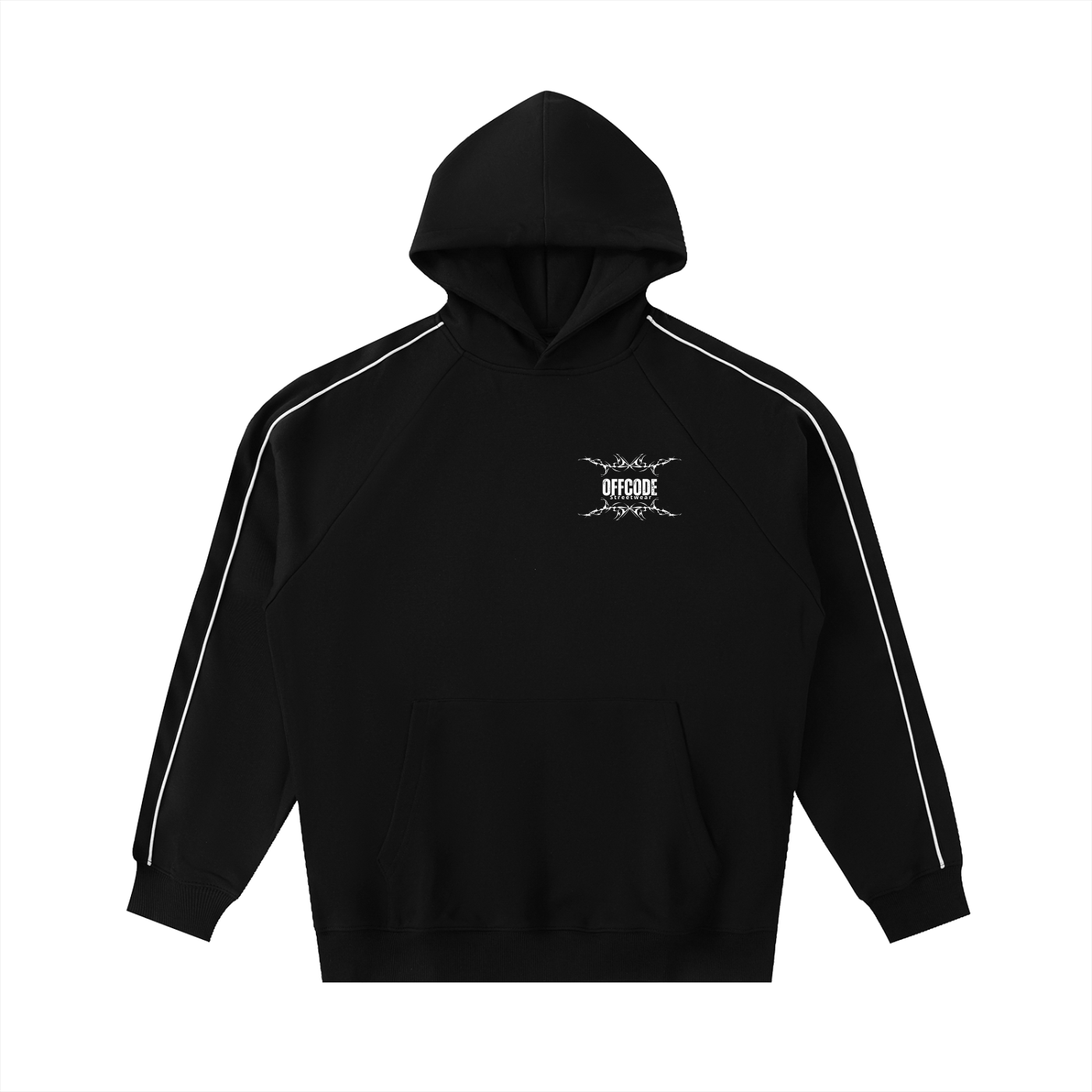 Offcode Piping Raglan Hoodie
