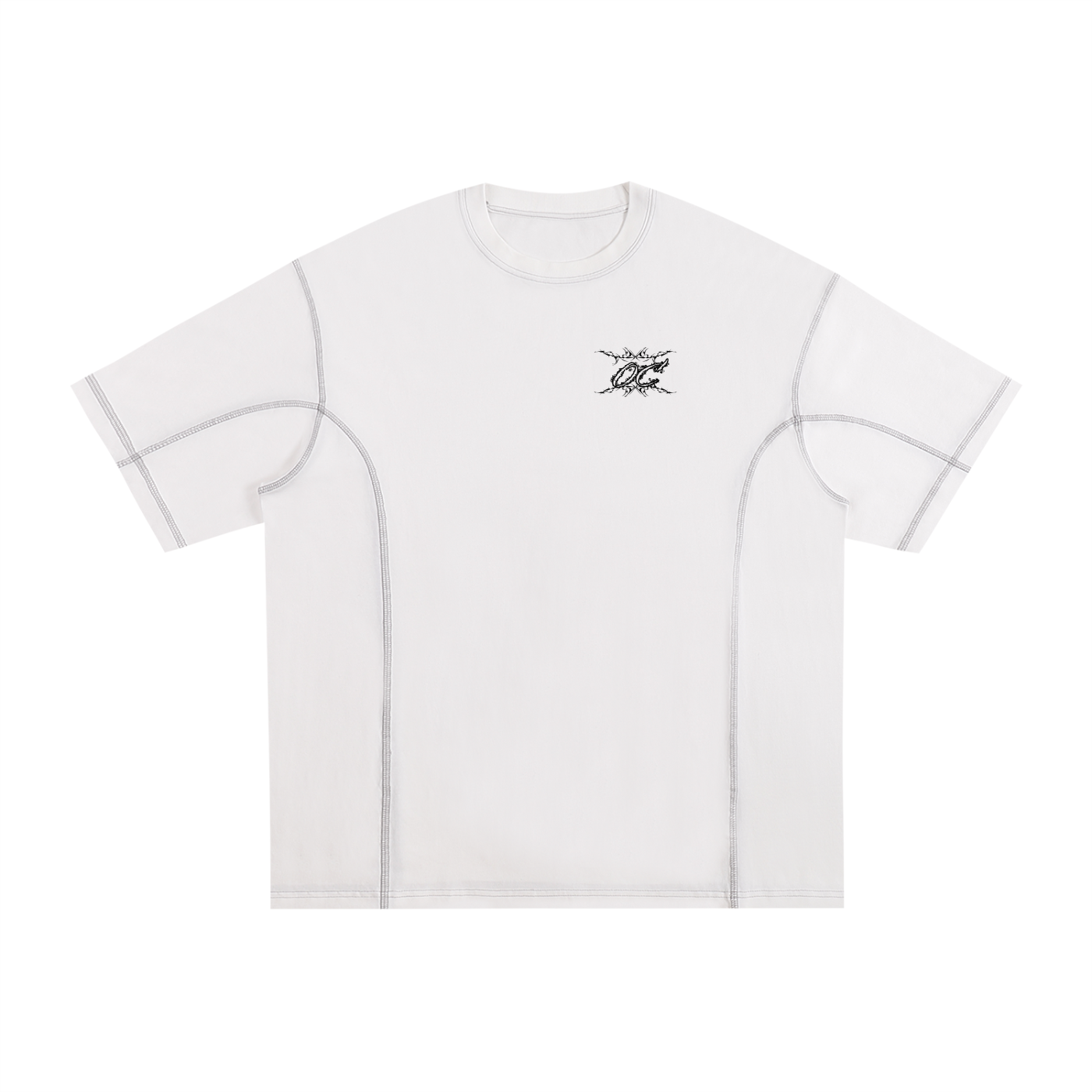 Offcode Contrast-Stitched T-Shirt