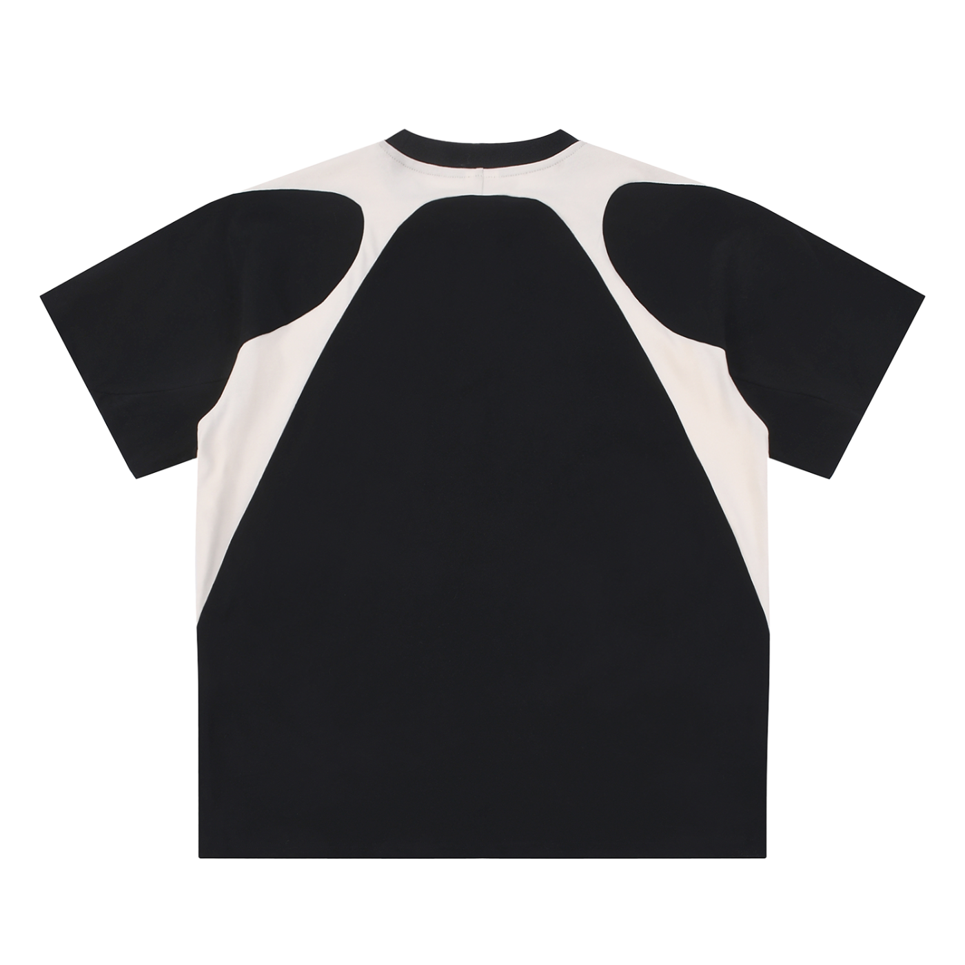 Offcode Contrast Panel  T-Shirt