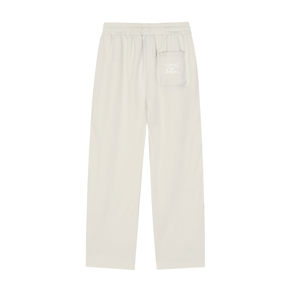 Reflection Striped Straight-Leg Sweatpants