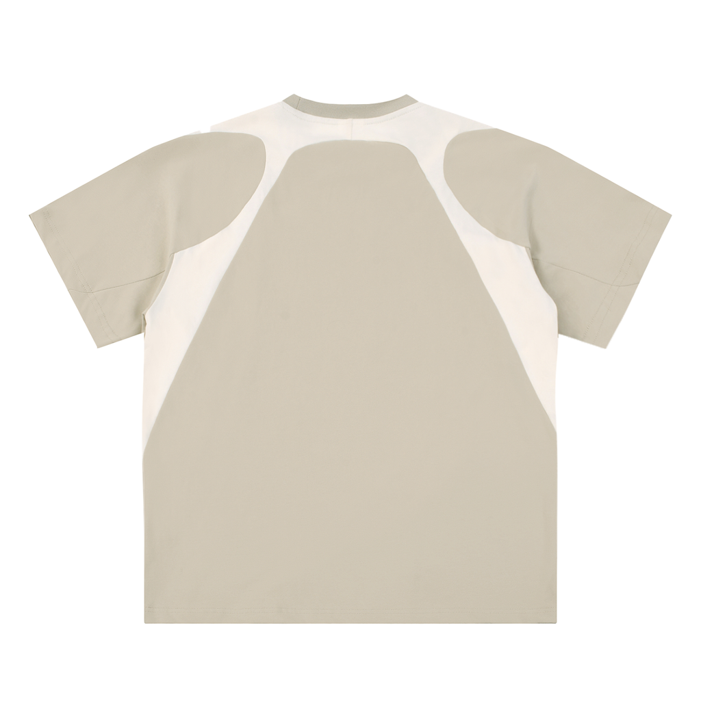 Offcode Contrast Panel  T-Shirt