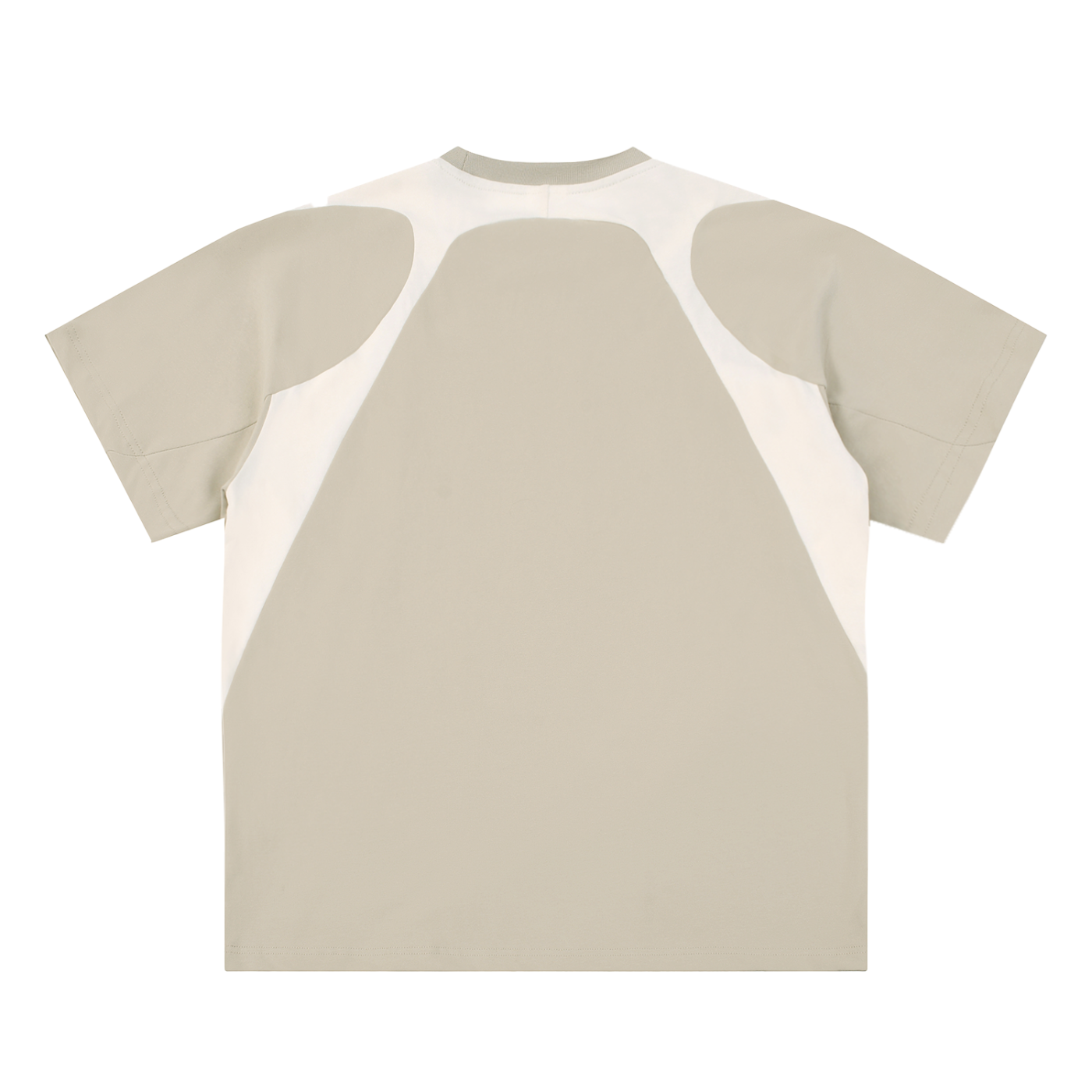 Offcode Contrast Panel  T-Shirt