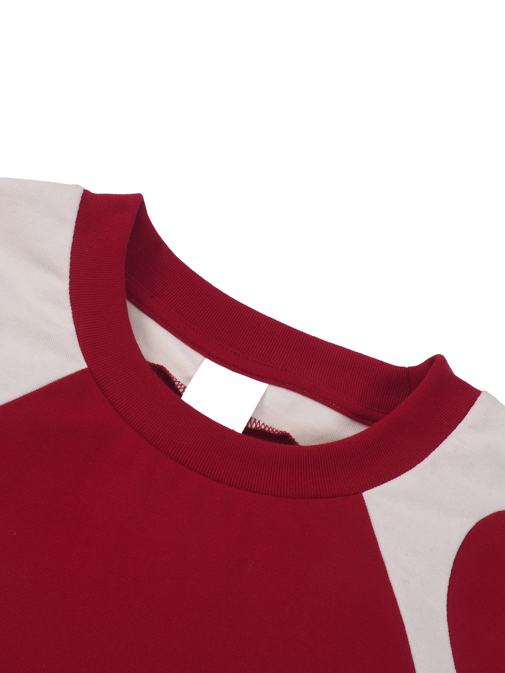 Offcode Contrast Panel  T-Shirt