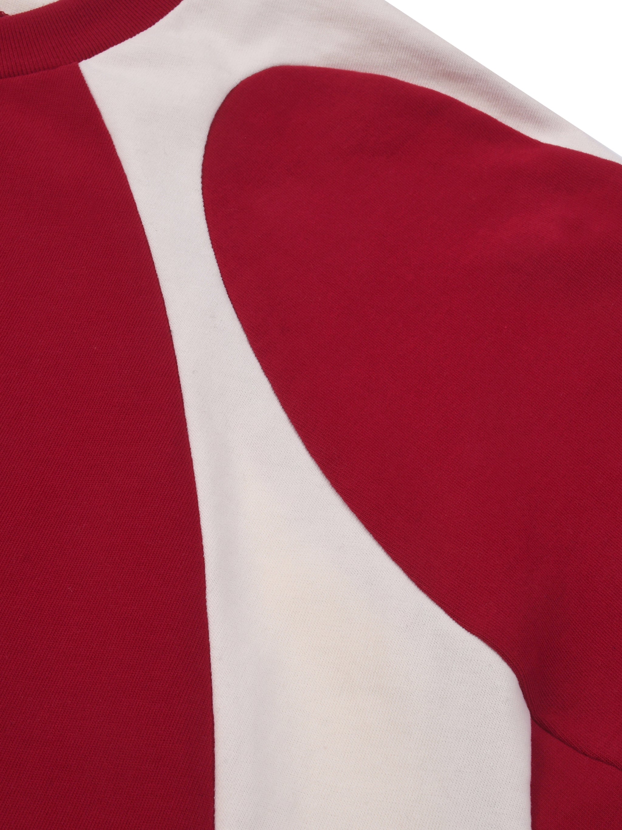 Offcode Contrast Panel  T-Shirt